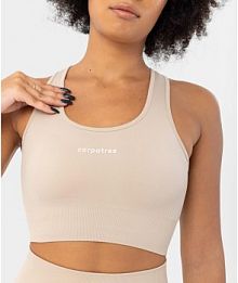 Top bezszwowy  blaze beżowy Carpatree