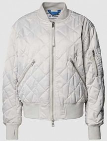 Kurtka pikowana ze stójką model DOMENICA IQ Studio beżowa damska EAN 4010