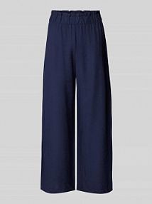 Kuloty o kroju regular fit z elastycznym pasem model Hot Fransa granatowe EAN 20612937