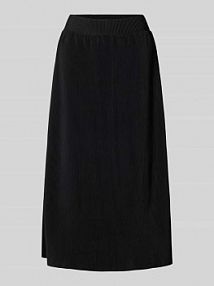 Spódnica midi z plisami s.Oliver RED LABEL czarna EAN 2144793