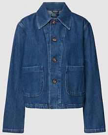 Kurtka jeansowa z wykładanym kołnierzem Polo Ralph Lauren niebieska damska EAN 211923669