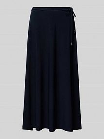 Spódnica midi w jednolitym kolorze Zero granatowa EAN 1087702247