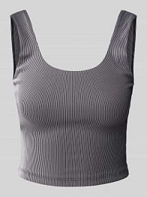 Góra od stroju kąpielowego z wycięciamiz tyłu Calvin Klein Underwear czarny EAN KW0KW02662