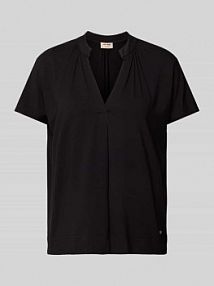 T-shirt z dekoltem w serek model Shira MOS MOSH damski EAN 160910