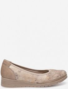 Baleriny Go Soft beżowe ciemny EST-TOMI-02