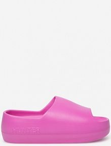 Klapki basenowe Hunter różowe ciemny damskie S55796-I