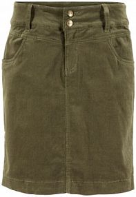 Spódnica sztruksowa ze stretchem  Bonprix