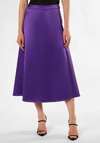 Spódnica  Kobiety Sztuczne włókno lila jednolity 36 IPURI