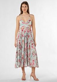 Sukienka wieczorowa Kobiety Sztuczne włókno wielokolorowa/niebieska/zielona/wyrazisty róż wzorzysty XS ADLYSH