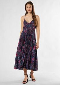 Sukienka wieczorowa Kobiety Sztuczne włókno wielokolorowa/czarna/lila wzorzysty S ADLYSH