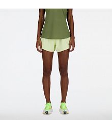 Szorty sportowe New Balance brązowe/zielone WS41286LLT