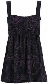 Top tunikowy z mieszanki wiskozy  damski Bonprix