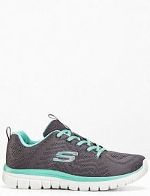 Sneakersy marki Skechers z pianką memory  damskie Bonprix