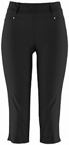 Rybaczki ze stretchem i pasem bez zamka  damskie Bonprix