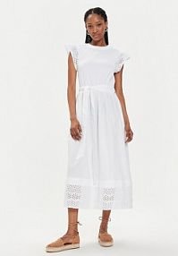 Sukienka letnia United Colors Of Benetton biała 