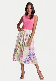 Sukienka koktajlowa Swing różowa 