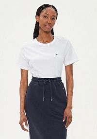 T-shirt Gant biały damski 
