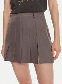 Spódnica mini Noisy May szara 