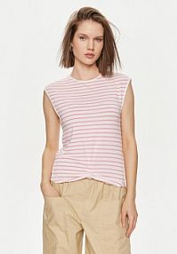 T-shirt United Colors Of Benetton różowy damski 