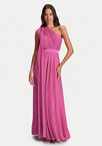 Sukienka wieczorowa Swing różowa 