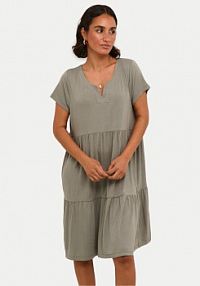 Sukienka codzienna Kaffe szara Petra 10504657  Relaxed Fit