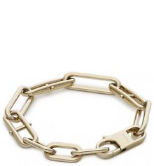 Bransoletka Fossil złota 