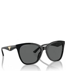 Okulary Emporio Armani czarne damskie Przeciwsłoneczne