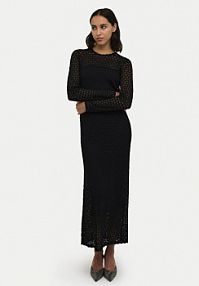 Sukienka dzianinowa Karen by Simonsen granatowa 