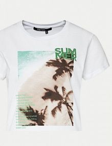 T-shirt Marc Aurel biały damski 