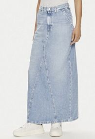 Spódnica jeansowa Tommy Jeans niebieska 