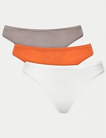 Stringi Calvin Klein Underwear wielokolorowe Komplet 3 par stringów