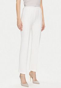 Spodnie eleganckie Marc Aurel białe damskie Materiałowe