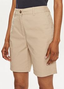 Szorty Gant beżowe damskie Materiałowe