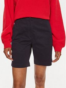 Szorty Gant granatowe damskie Materiałowe