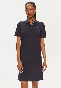 Sukienka codzienna Gant granatowa 