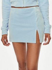 Spódnica mini Juicy Couture niebieska 