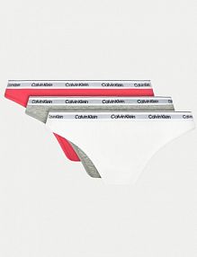 Stringi Calvin Klein Underwear wielokolorowe Komplet 3 par stringów