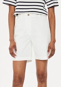 Szorty Gant białe damskie Materiałowe