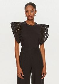 T-shirt United Colors Of Benetton czarny damski 