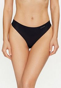 Stringi Calvin Klein Underwear czarne Komplet 3 par stringów