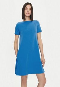 Sukienka codzienna United Colors Of Benetton niebieska 