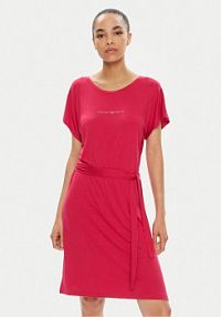 Sukienka codzienna Emporio Armani czerwona 