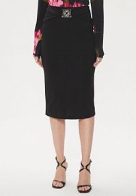 Spódnica ołówkowa Rinascimento czarna 