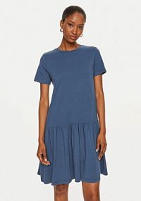 Sukienka codzienna United Colors Of Benetton niebieska 