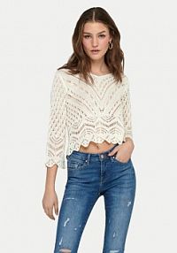 Sweter JDY biały damski 