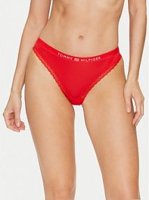 Figi Tommy Hilfiger czerwone Klasyczne