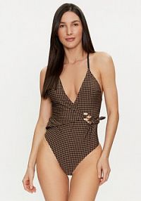 Strój kąpielowy Selmark brązowy 