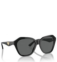 Okulary Emporio Armani czarne damskie Przeciwsłoneczne