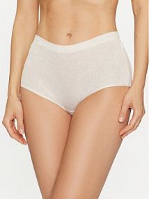 Bokserki Calvin Klein Underwear beżowe damskie 