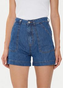 Szorty jeansowe United Colors Of Benetton niebieskie 